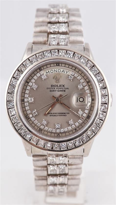 1974 1803 rolex with diamonds|rolex day date watches.